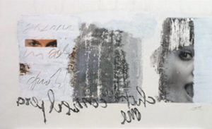 SGUARDI, 2006 - TECNICA MISTA SU CARTA 78 X 42